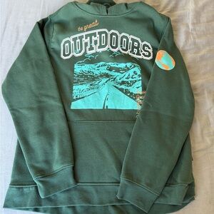 Brooklyn Cloth Dark Green Adventure Hoodie